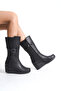 Genuine Leather Wide Calf Women's Long Boots, Sizes 34-35 to 41-42 - 4