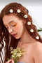 8 Pieces Daisy Collet Buckle Set
