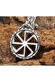 Stainless Steel Viking Mythological Slavic Star Pendant - 3