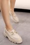 Hr 104 Rhinestone Buckle Loafer Casual Shoes - 3