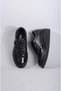 SEÇ 3546-2 Genuine Leather COMFORT WOMEN'S SHOES BLACK - 7