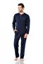 Men's Home Wear 100% Cotton Pajamas Set L1.Pc.004.12.16 - 3
