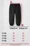Children's 3 Thread Cotton Pocket Jogger Sweatpants - 3