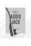 Hi5 Hi-Res Audio Wired Headphone with Type-C Jack, Soft Anti Winding Cable Headphone - 3