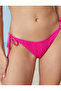 Textured V-Cut Bikini Bottom - 4