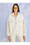 Denim Jacket with Faux Fur Detail - 3
