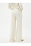 Linen Blended Pocket Straight Leg Trousers - 4