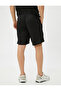 Short Sports Shorts Double Layered Waist With Pockets - 4