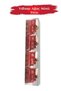 Brs-3655 christmas tree decoration train 7 x 6 cm 4 pieces - 2