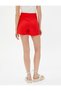 Mini Short Skirt Draped Slit Linen Blend - 4