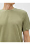 Basic T-Shirt Crew Neck Short Sleeve Textured - 5