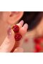 Red Women's Earrings Vibrant Color Valentines Day Gift - 2