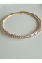 Gold Color Waterway Choker Necklace Acr4007 - 2