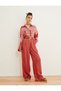 Pleated Palazzo Trousers with Pockets - 2
