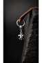 Men's Steel Hoop Dangle Earrings Do Not Rust or Tarnish - 4