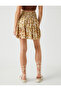 Floral Printed Mini Skirt - 4