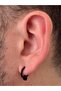 Men's Unisex Steel Hoop Earrings Do Not Rust or Tarnish - 5