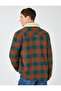 Men's Green Plaid Jacket 3WAM20170HW - 4