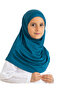 Children's Ready-To-Wear Headscarf Shawl Turban Viscose - Turquoise