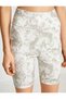 Patterned Shorts Sports Tights - 5
