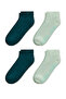 Pack of 4 Organic Cotton Pilates Yoga and Dance Socks