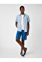Patterned Gabardine Shorts - 2