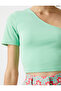 One Shoulder T-Shirt - 5