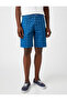 Patterned Gabardine Shorts - 3