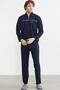 84414 Stand Collar Zippered Pocket Tracksuit Set - 5