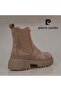Mink Stone Detailed Suede Women's Chelsea Boots - 4