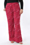 Women's Plus Size Fujya Pants with Elastic Waist Side Pockets 65N38674 - 4