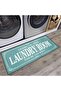 Waterproof Washable Clothes Dryer Basket Front Non-Slip Bathroom Rug Mat