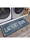 Waterproof Washable Clothes Dryer Basket Front Non-Slip Bathroom Rug Mat