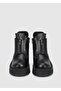 Black Leather Women's Boots - 3