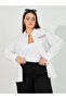Plus Size Slogan Print Oversized Shirt - 6