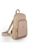 Women's Backpack with Embossed Pattern