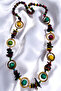Wooden Bead Long Necklace - 3