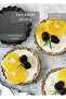 Mini Size Tart Mold with Removable Base Pie Mold Carbon Steel Cake Mold 10cm - 2