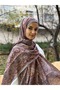 شال قطني ناعم بنمط الكاميليا من تيسيتهر - 5
