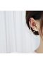 Butterfly and Pearl Detailed Gold Earrings