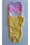 Baby Girl 4 Pieces 100% Cotton Long Sleeve Snap Fastener Bodysuit