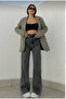 Macras Bolpaça Smoked Palazzo Lycra Loose Jeans