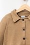 Gray Cashmere Girl's Dress (3-8 Years) - with Hat, Special Winter Design - 2
