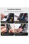 Smart Locking Outdoor Shoelaces 120cm 1 Pair (Compatible with Salomon Shoes) Black - 4