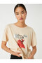 Figure Printed T-Shirt Modal Mixed
