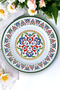 No. 24 Enameled Dinner Plate, Serving, Food Camping, Picnic, Dowry 24 cm - 4