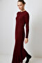 KNITTED STRAIGHT NECKLACE DRESS - 3
