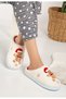 Santa Claus New Year's Eve Slippers Washable Plush Home Slippers House Slippers Guest Slippers - 3