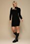 Women's Cut Out Detailed Knitwear Dress - 3