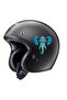 Blue Artistic Elephant Sticker - Car, Motorcycle, Helmet, Laptop, Glass 13X10 cm - 3